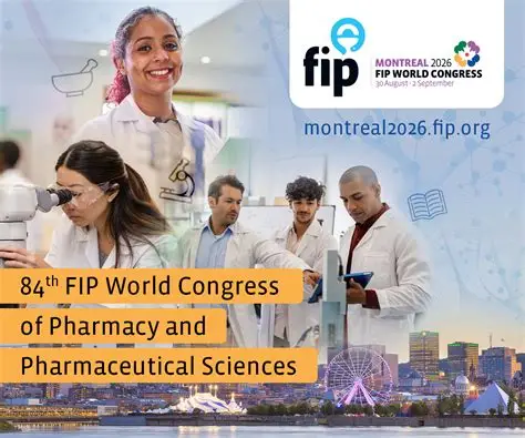 84th FIP World Congress of Pharmacy and Pharmaceutical Sciences (FIP Montréal 2026)