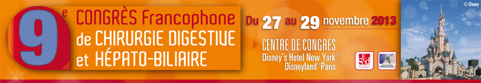 9ème Congrès Francophone de Chirurgie Digestive et Hépato-Biliaire (AFC) 2013