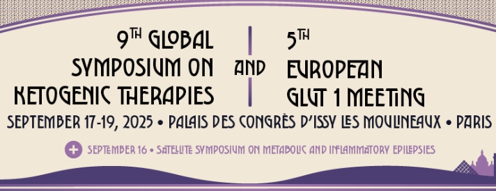 9ᵉ Symposium Mondial sur les Thérapies Cétogènes & 5ᵉ Réunion Européenne sur le Déficit en GLUT1