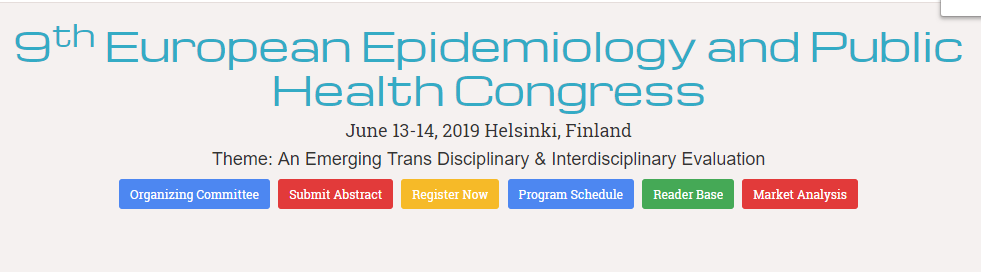 9th European Epidemiology & Public Health Congress EPHA 2019