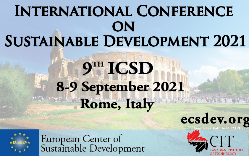 9th International Conference on Sustainable Development ICSD 2021