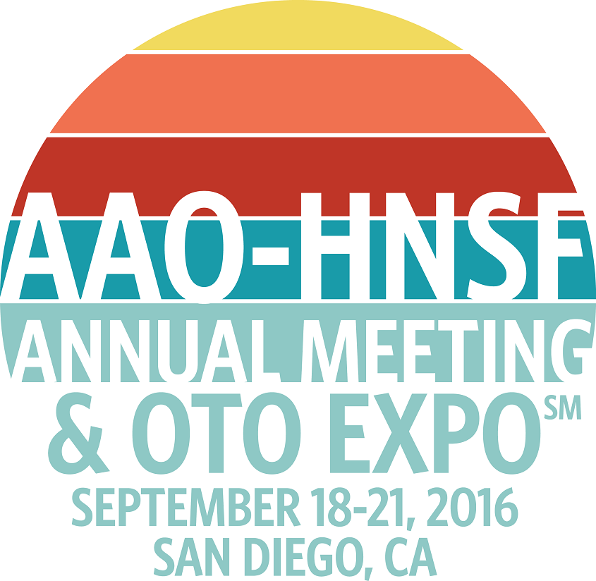 AAO-HNSF Annual Meeting & OTO EXPO 2016