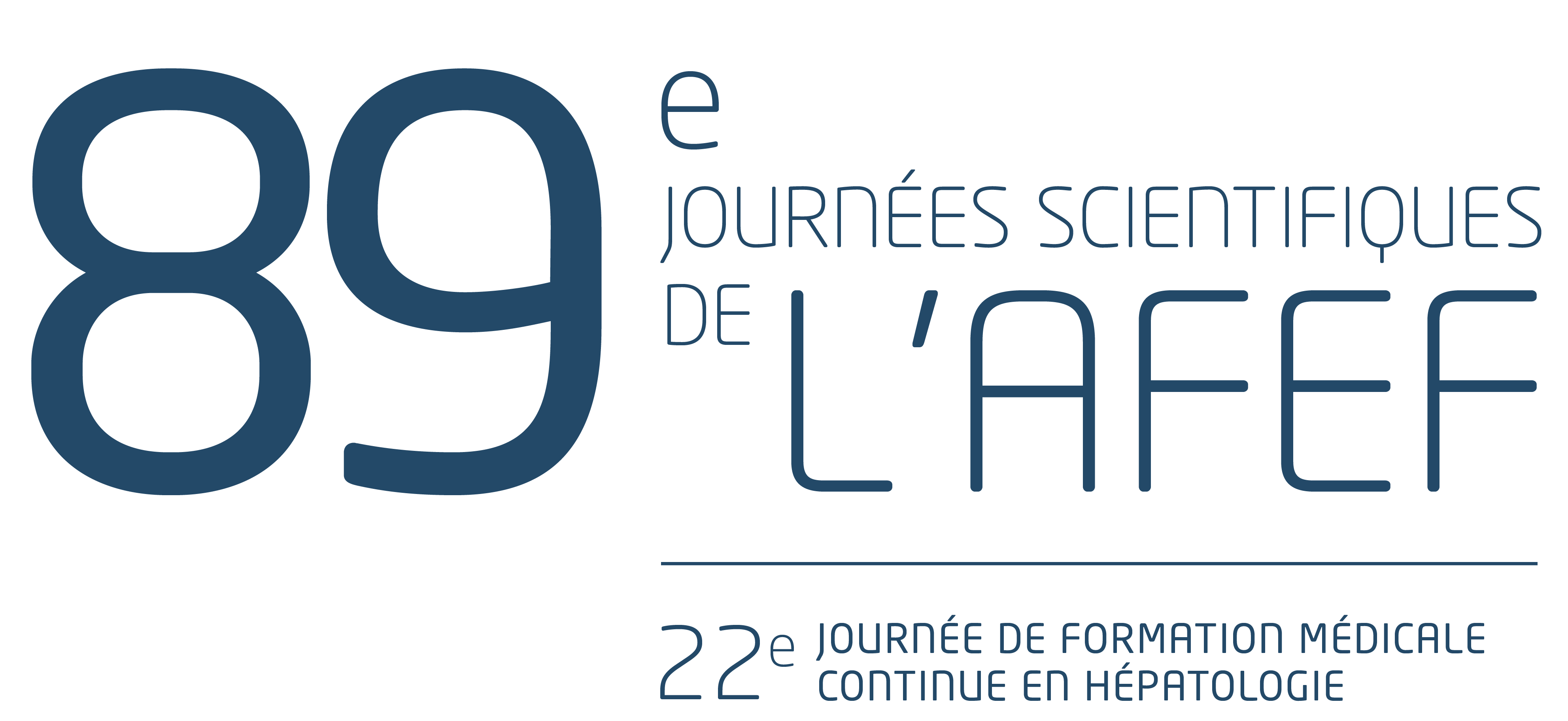 AFEF 2021 - 89e journée scientifiques de l'AFEF