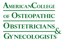American College Of Osteopathic Obstetricians And Gynecologists - ACOOG