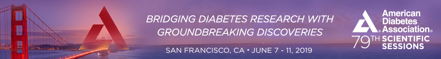 American Diabetes Association's 79th Scientific Sessions ADA 2019