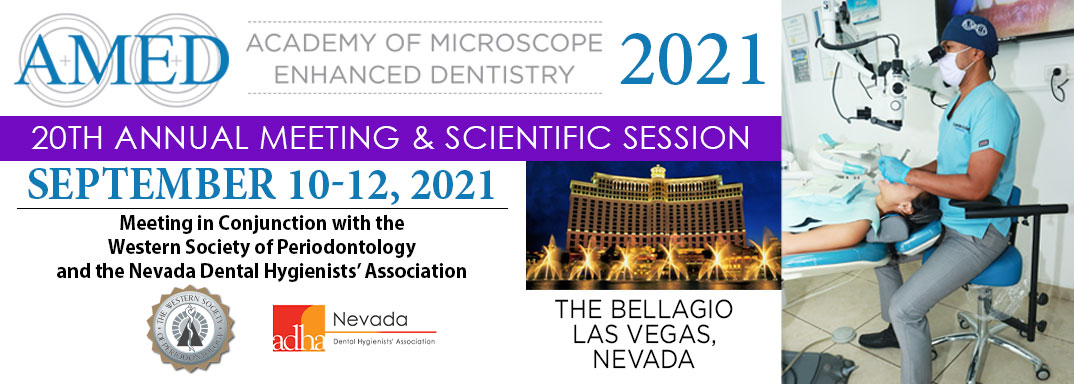 Annuel Meeting of Academy of Microscope Enhanced Dentistry  - AMED 2021