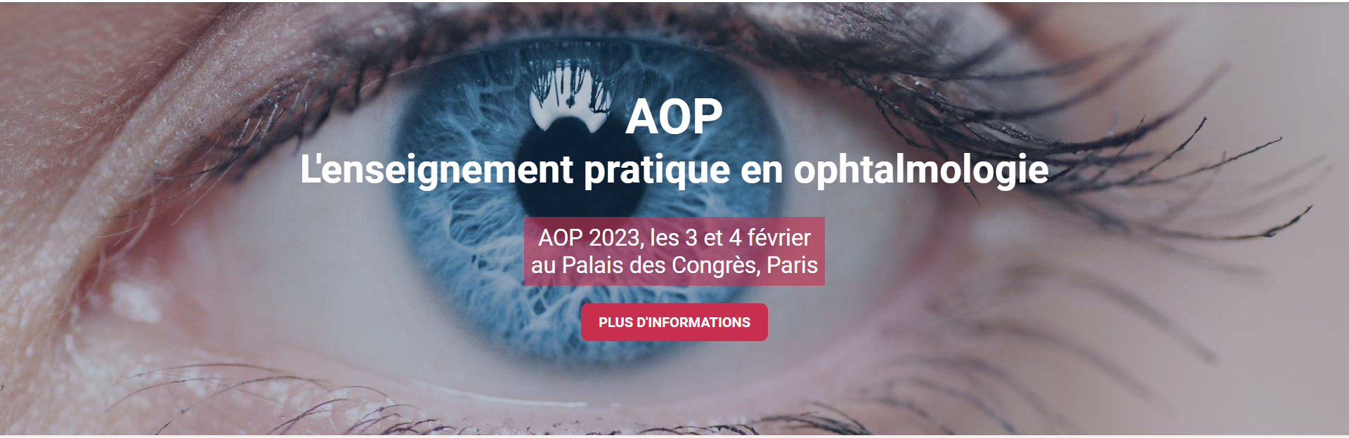 Ateliers d'Ophtalmologie Pratique - AOP 2023