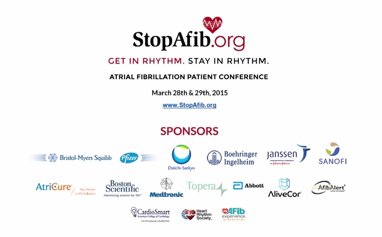 Atrial fibrillation patient conference