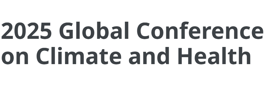 Conférence mondiale sur le climat et la santé 2025