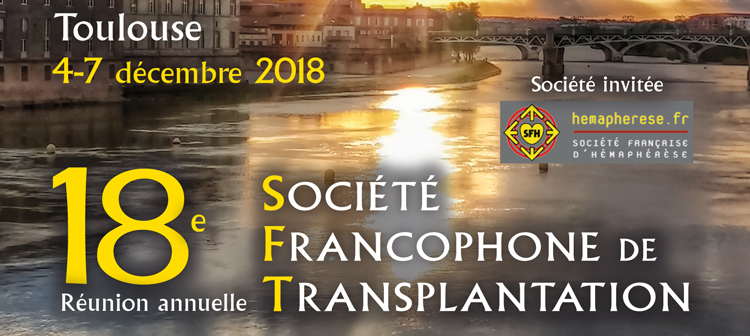 Congrès Annuel de la SFT  2018