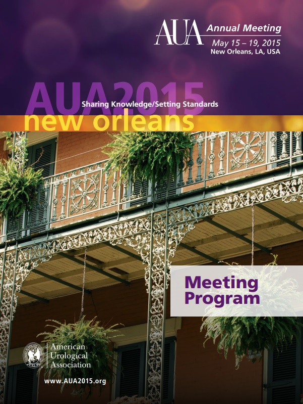 Congrès annuel de l'Association Américaine d'Urologie 2015