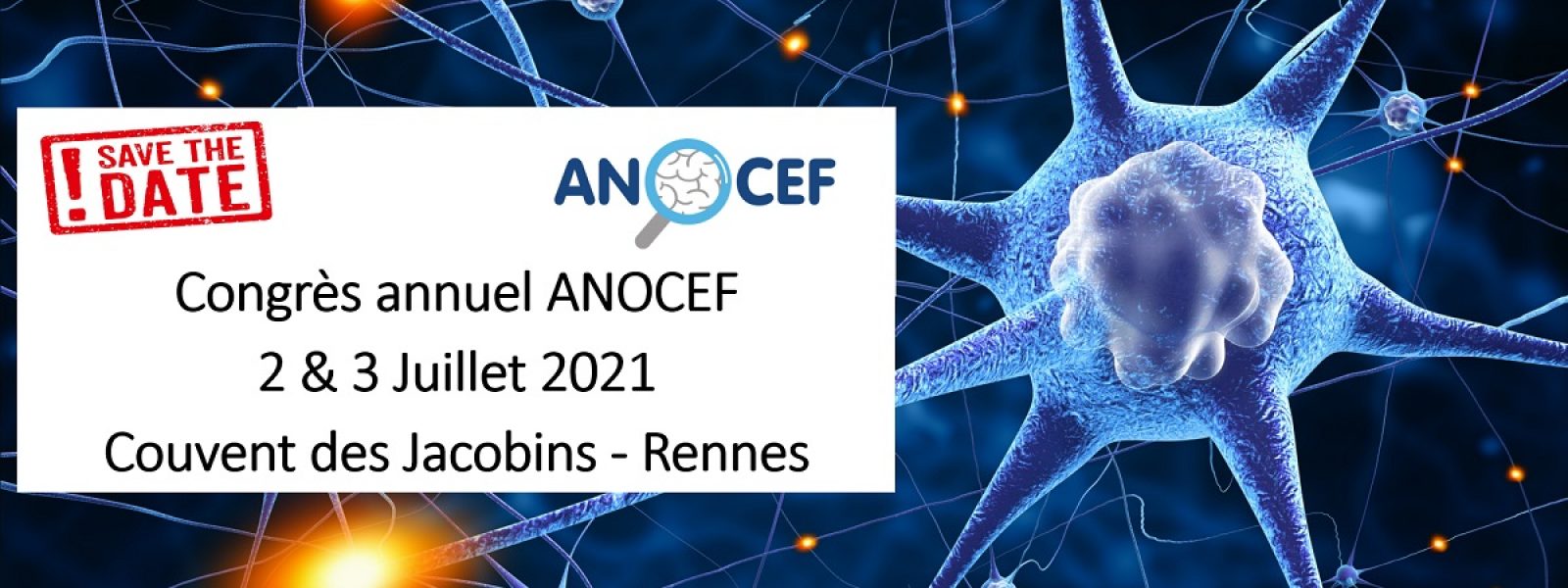 Congrès Annuel de l'Association des Neuro-oncologues d'Expression Française - ANOCEF 2021
