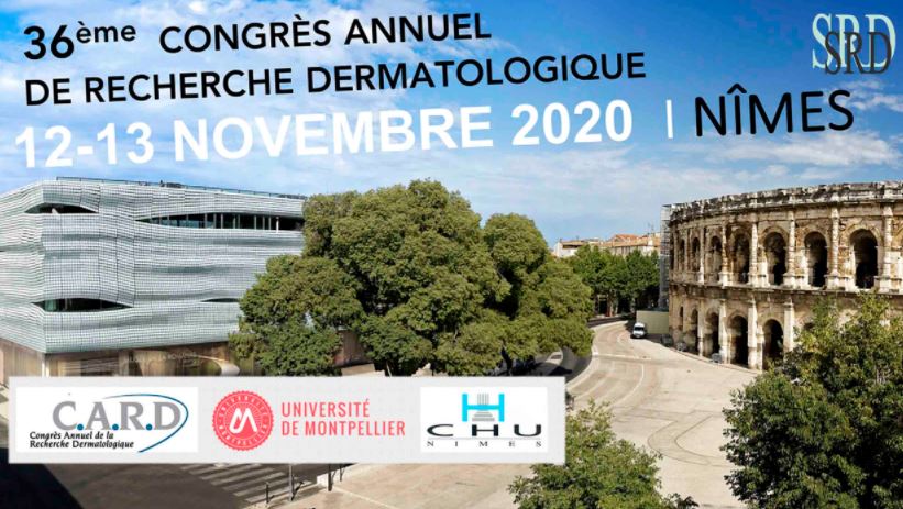 Congrès Annuel de Recherche Dermatologique CARD - 2020