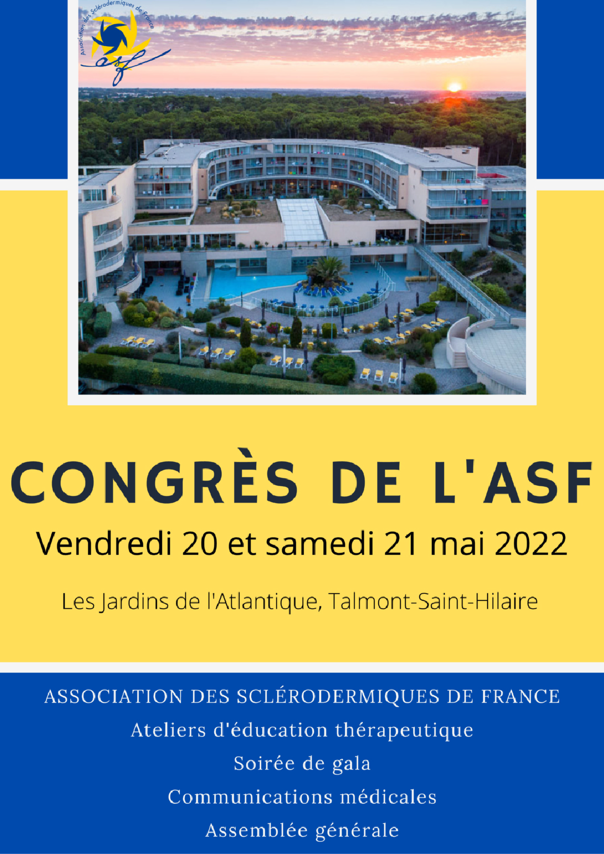 Congrès de l’Association des Sclérodermiques de France - ASF 2022
