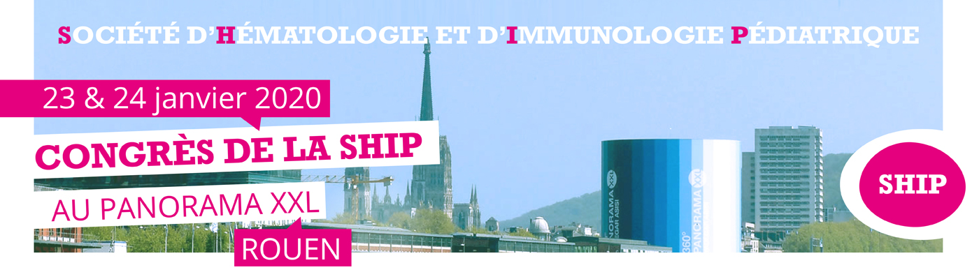 Congrès de la société d'hématologie et d'immunologie pédiatrique SHIP 2020