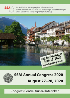 Congrès de la Société Suisse d'Allergologie et d'Immunology  SSAI 2020