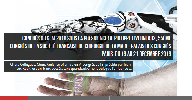 Congrès du GEM 2019