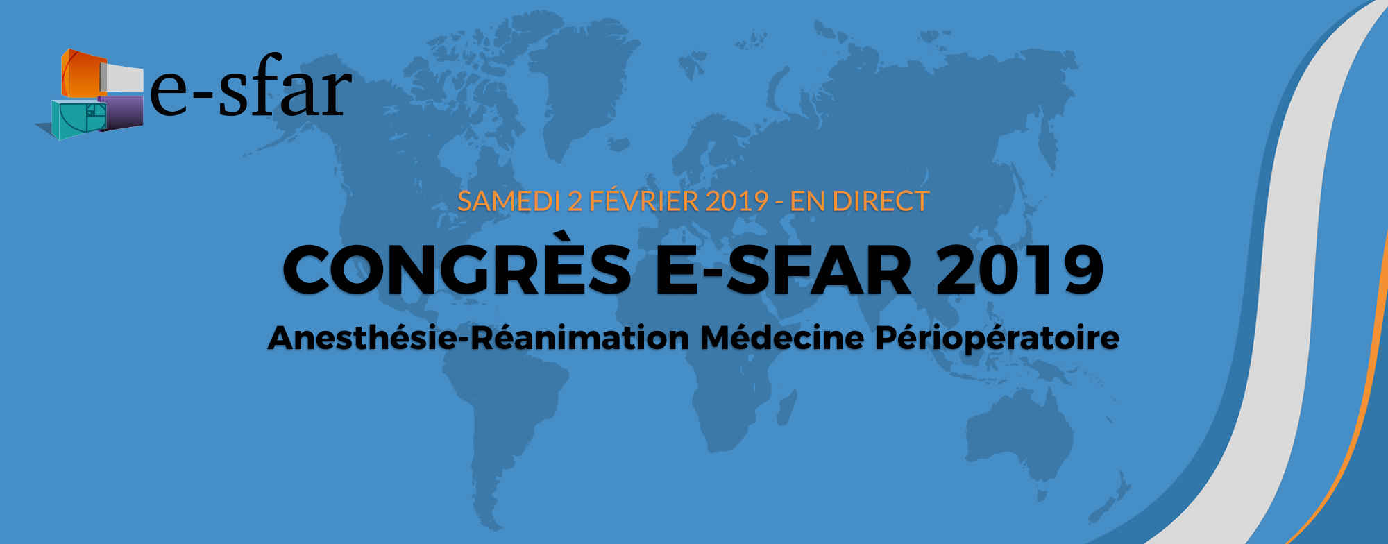 Online congress of the French Society of Anesthesia and Resuscitation E-SFAR 2019