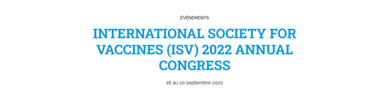 Congrès international de la Société pour les VACCINS