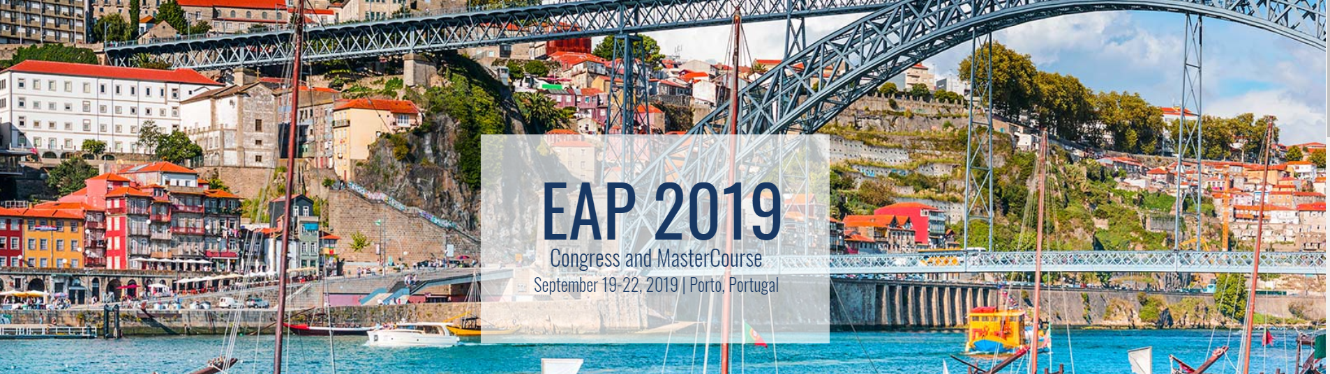 EAP 2019 Congress and MasterCourse