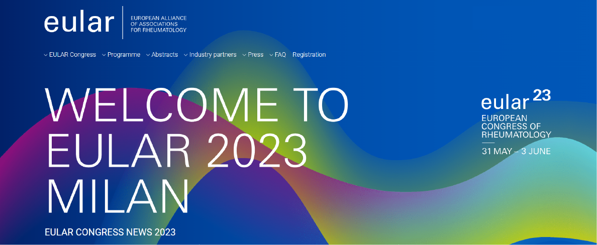 European Alliance of Associations for Rheumatology Congress - EULAR 2023