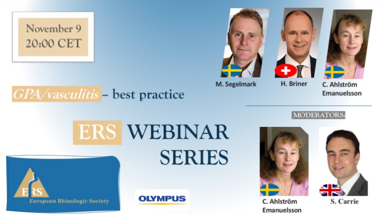 European Rhinologic Society Webinar Series -  ERS 2020