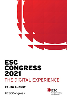European Society of Cardiology  congress ESC 2021