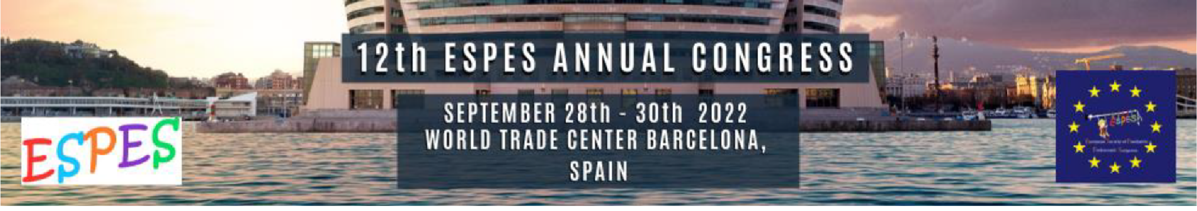 European Society of Paediatric Endoscopic Surgeons Annual Congress - ESPES 2022