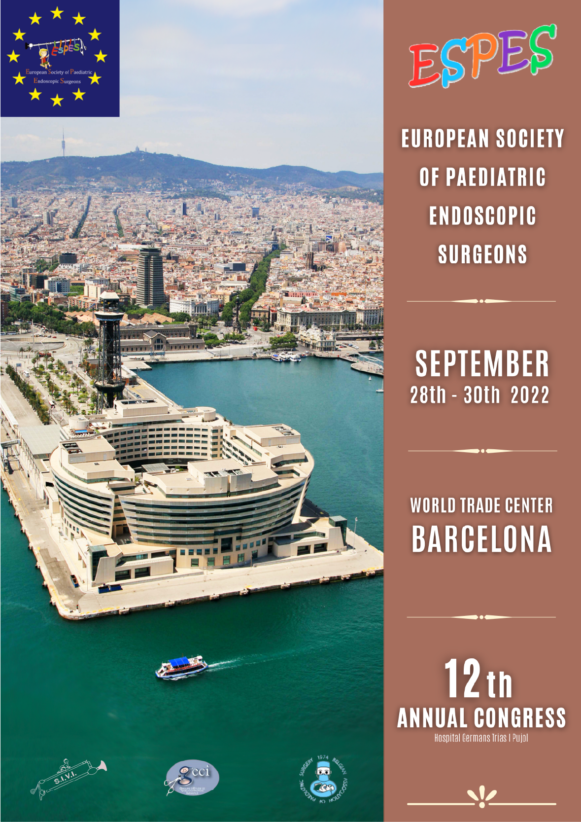European Society of Paediatric Endoscopic Surgeons Annual Congress - ESPES 2022