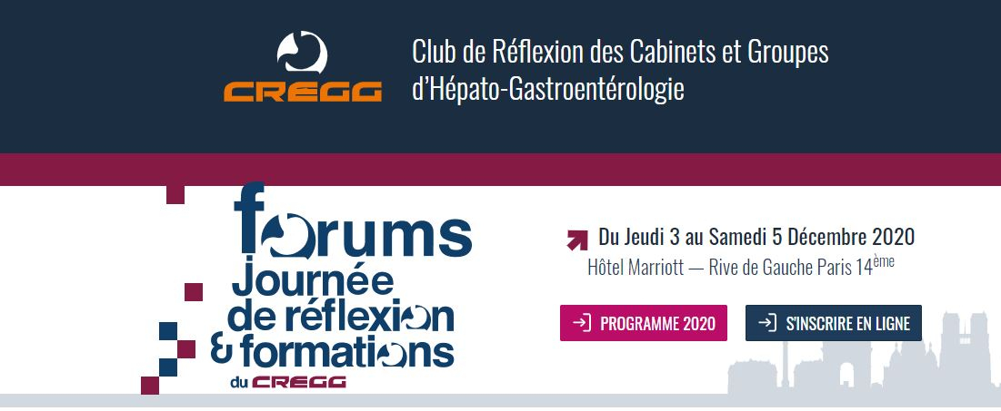 Forums, E-Forums, Journée de Réflexion & Formations - CREGG 2020