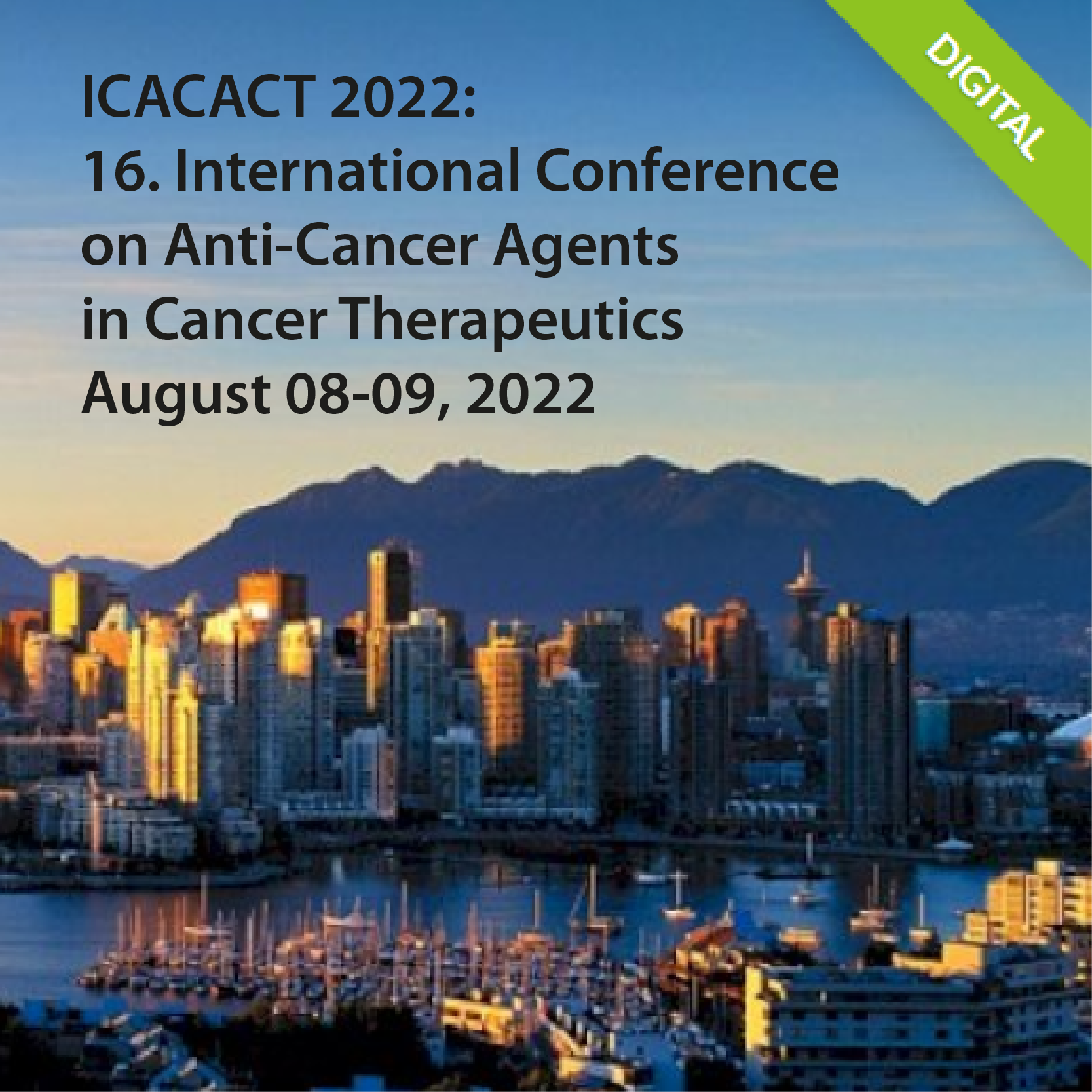 ICACACT 2022 : 16e Conférence internationale sur les agents anticancéreux dans la thérapeutique du cancer