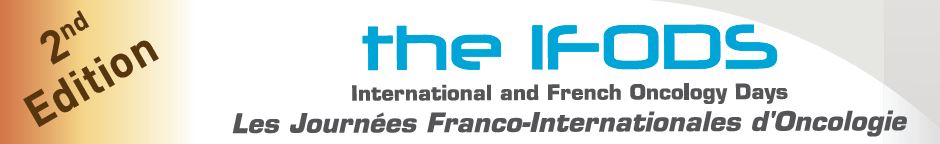 IFODS – LES 2° JOURNÉES FRANCO-INTERNATIONALES D’ONCOLOGIE 2019