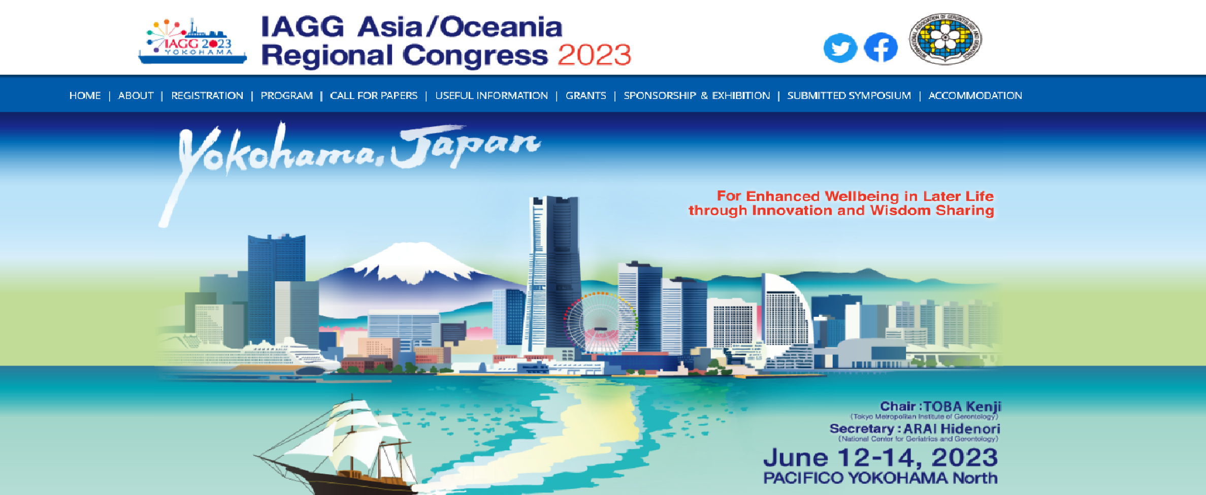 International Association of Gerontology and Geriatrics Asia/Oceania Regional Congress - IAGG 2023