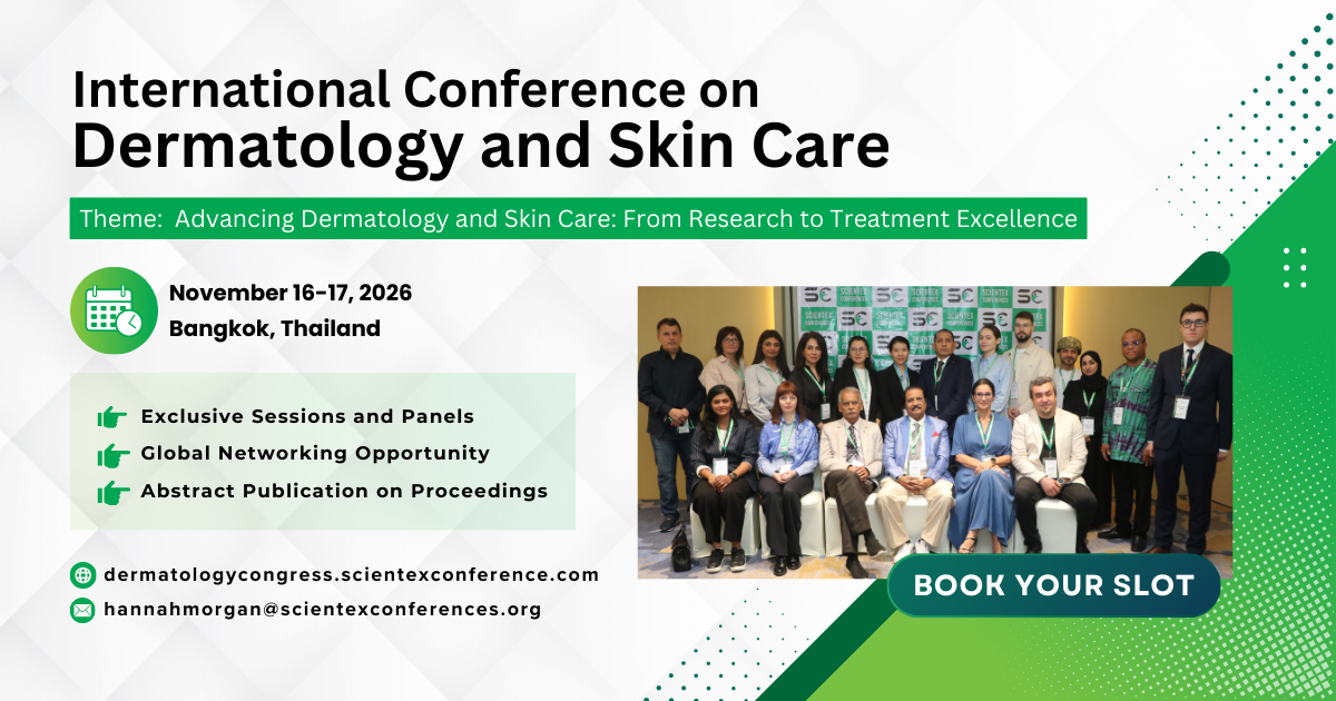 International Conference on Dermatology and Skin Care