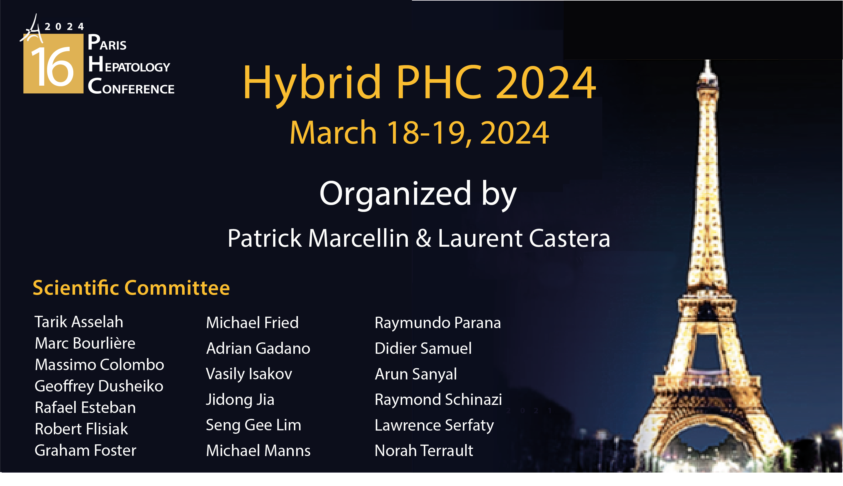 INTERNATIONAL PARIS HEPATOLOGY CONFERENCE (PHC) 2024