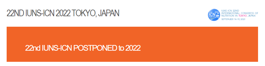 International Union of Nutritional Sciences - International Congress of Nutrition IUNS-ICN 2021