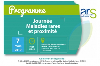 Journée maladies rares et proximité ARS 2019