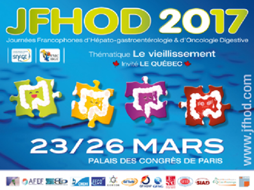 Journées Francophones d’Hépato-gastroentérologie et d'Oncologie Digestive (JFHOD) 2017
