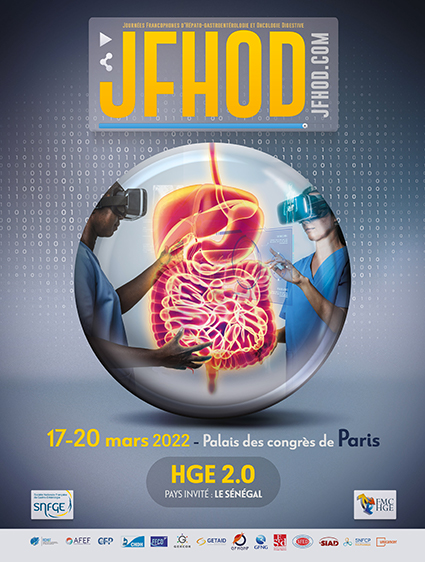 Journées Francophones d'Hépato-gastroentérologie et d'Oncologie Digestive JFHOD 2022