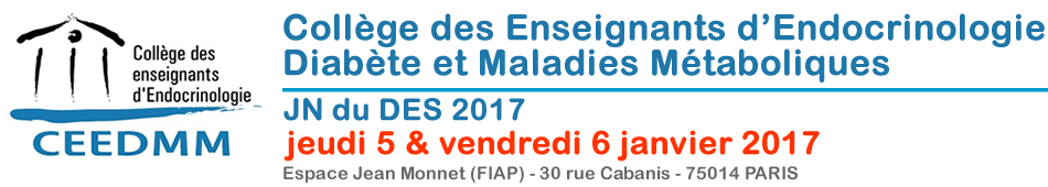 Journées Nationales du DES 2017