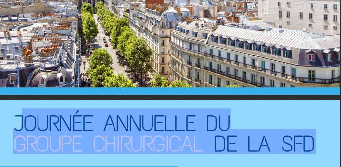 Journee Annuelle Du Groupe Chirurgical De La SFD 2020