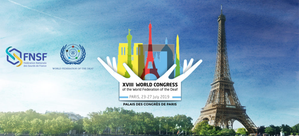 XVIII World Congress Of the world federation of the deaf 2019