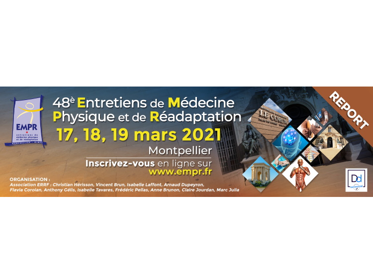 Les 49èmes Entretiens de Médecine Physique et de Réadaptation EMPR 2021