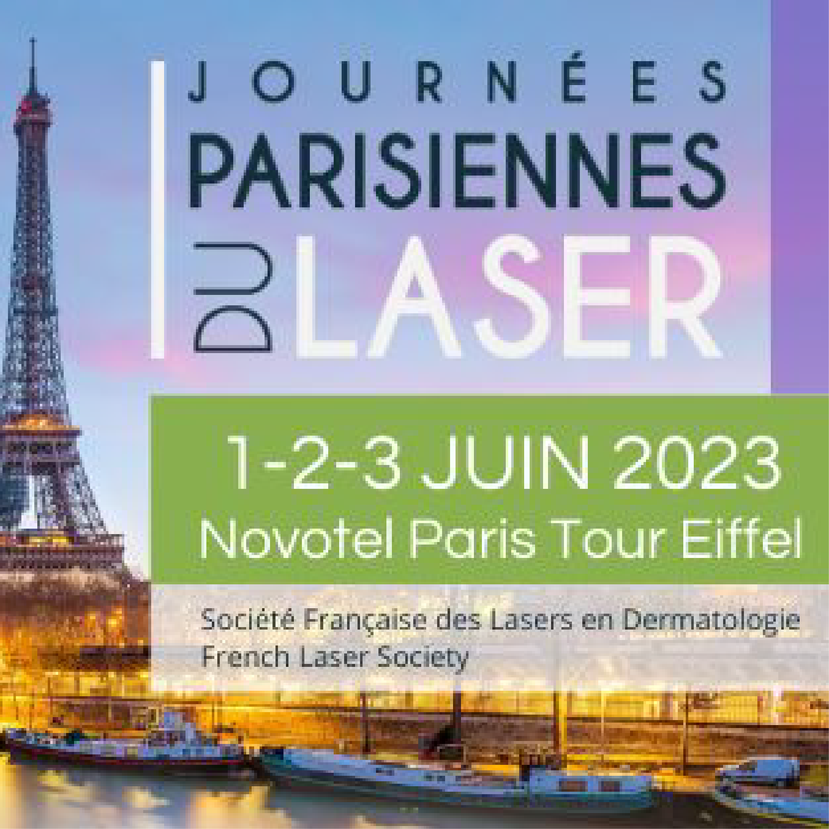 LES JOURNÉES PARISIENNES DU LASER - JPL 2023