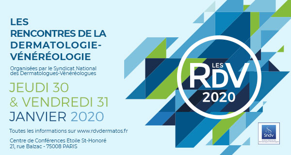 LES RENCONTRES DE LA DERMATOLOGIE VÉNÉRÉOLOGIE  SNDV  2020