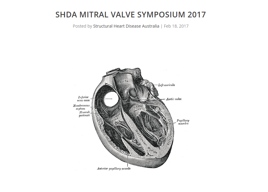 Mitral Valve Symposium 2017