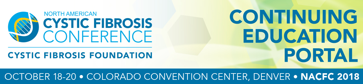 North American Cystic Fibrosis Conference (NACFC) 2018