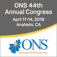 Oncology nurses society annual congress (ONS) 2019