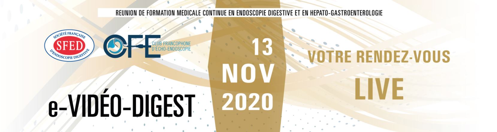 Réunion de Formation Médicale Continue en Endoscopie Digestive et en Hepato-Gastroenterologie - SFED 2020