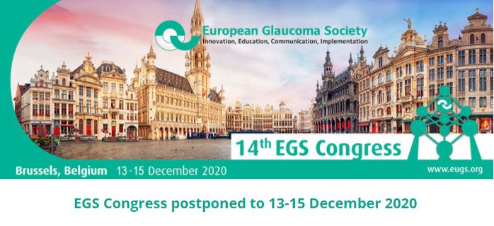 The 14th EGS Congress 2020  - European Glaucoma Society